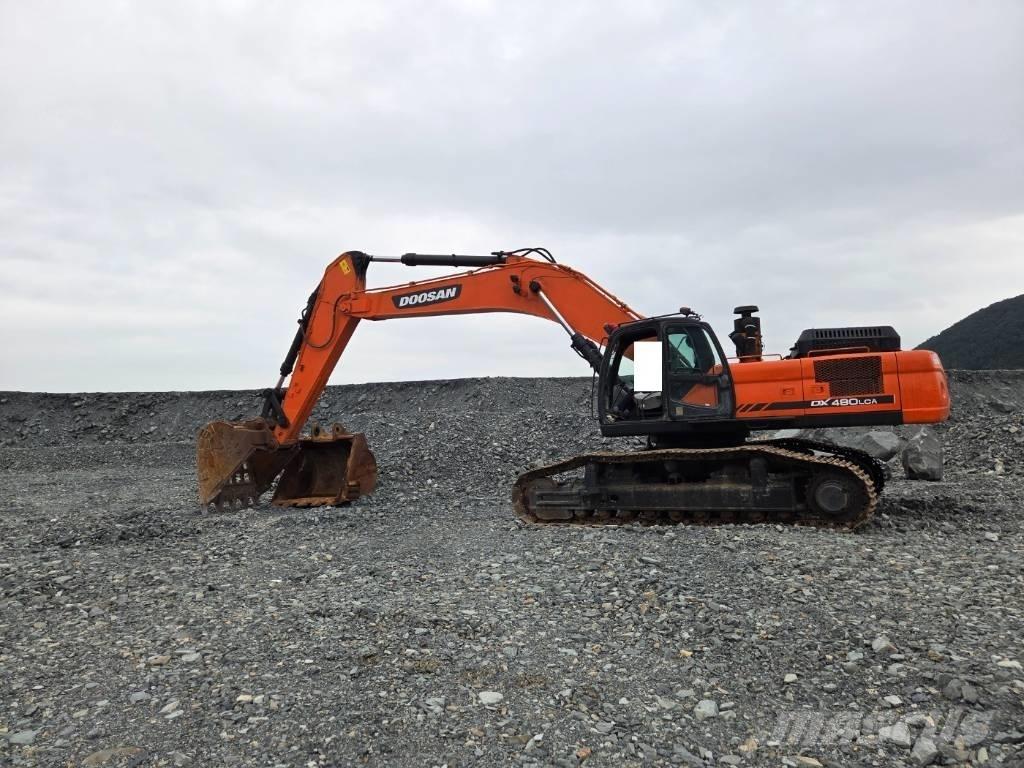 Doosan DX 480 LCA Pásová rýpadla