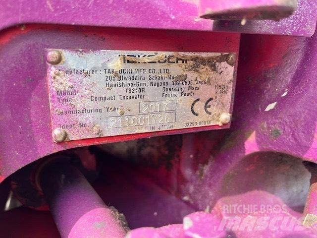 Takeuchi TB 210 Mini rýpadla < 7t