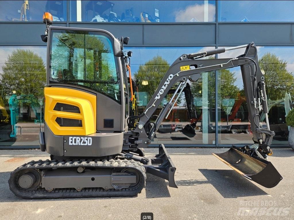 Volvo ECR 25 Mini rýpadla < 7t