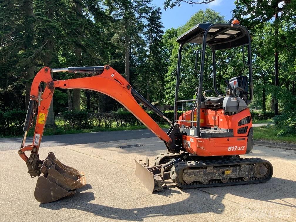 Kubota U 17-3 Mini rýpadla < 7t