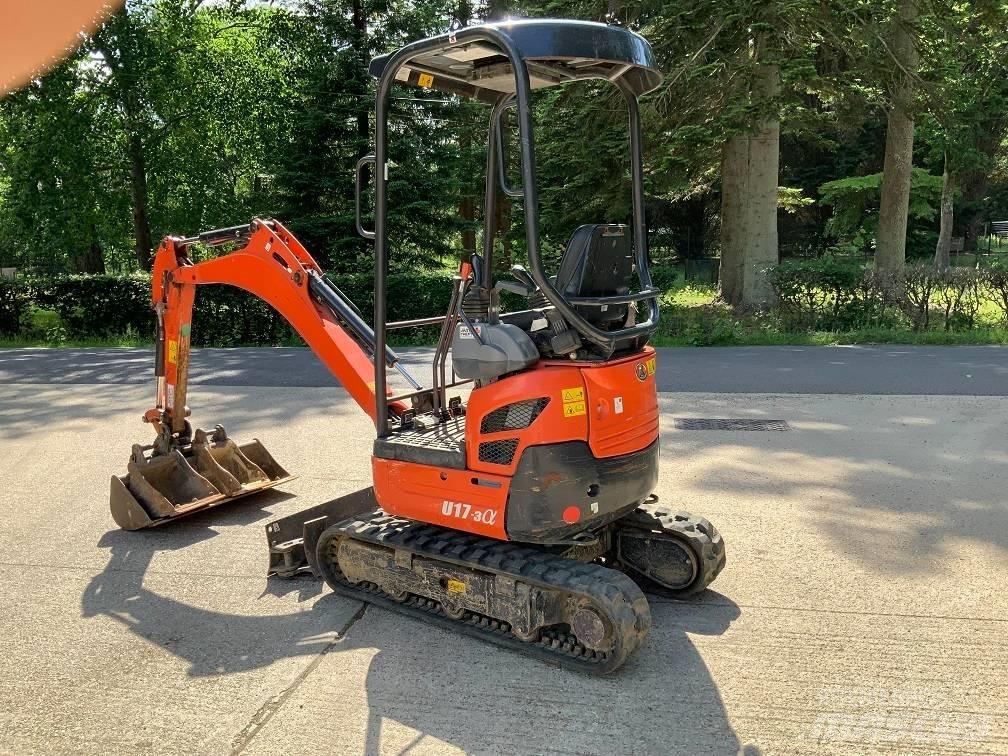 Kubota U 17-3 Mini rýpadla < 7t