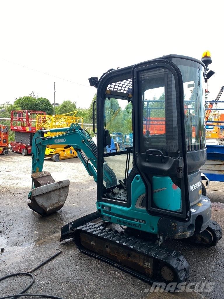 Kobelco SK 17 SR Mini rýpadla < 7t