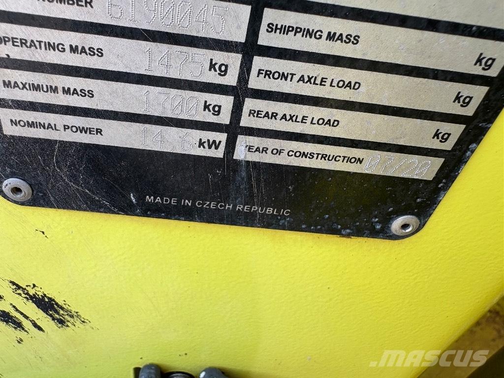 Ammann ARX 12 Tandemové válce