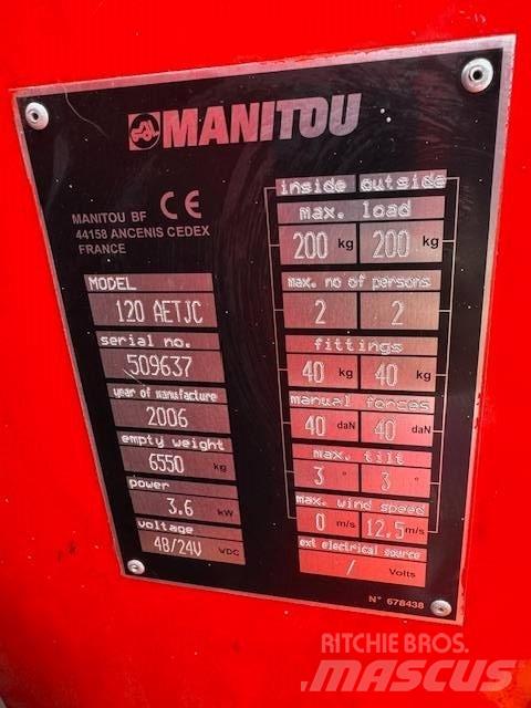 Manitou 120 AET JC Kloubové plošiny