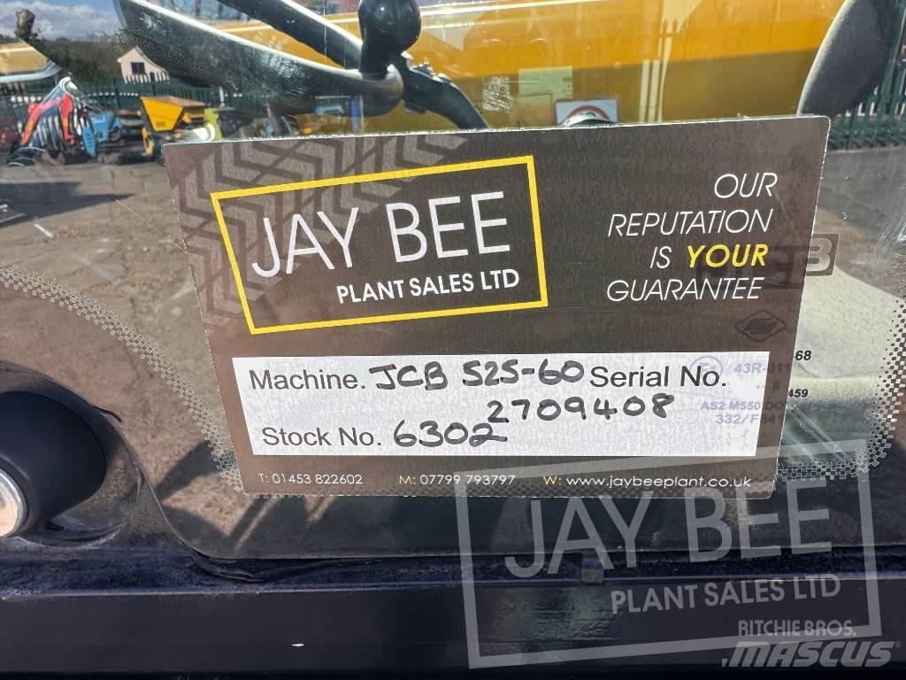 JCB 525-60 Teleskopické manipulátory
