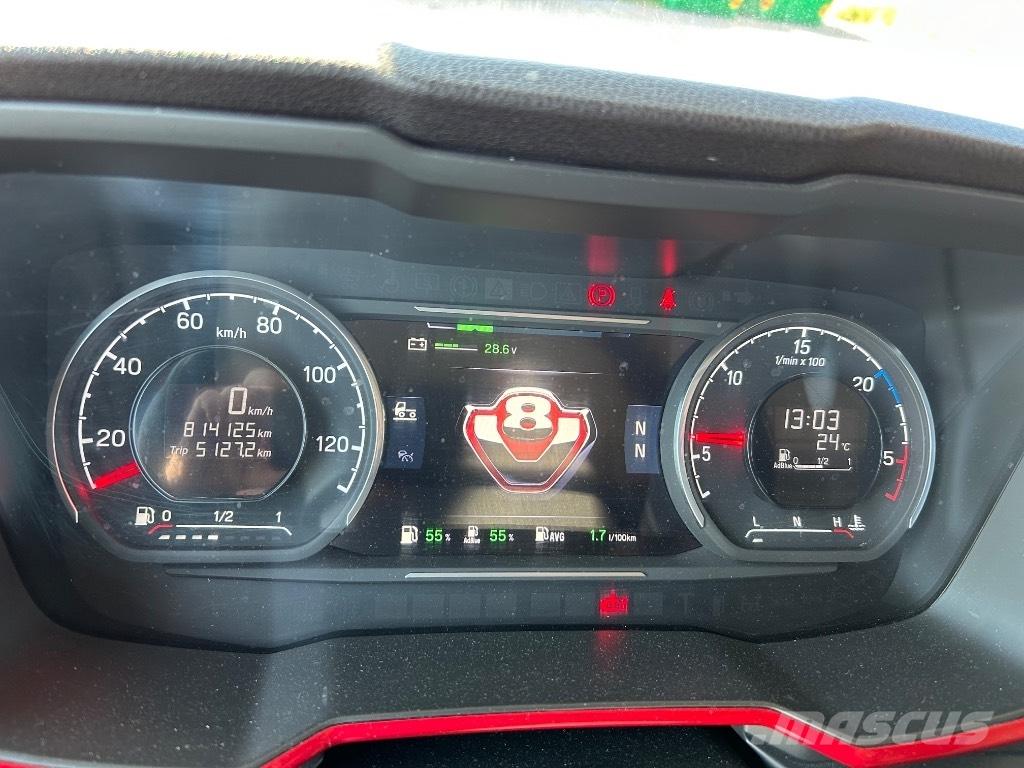 Scania R 650 Skříňová nástavba