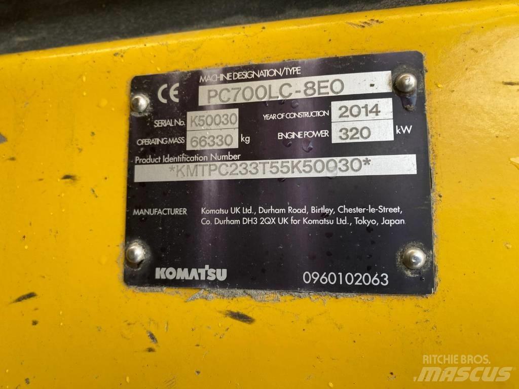 Komatsu PC 700-8EO Pásová rýpadla