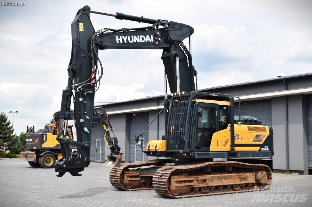 Hyundai HX 300 AL Pásová rýpadla