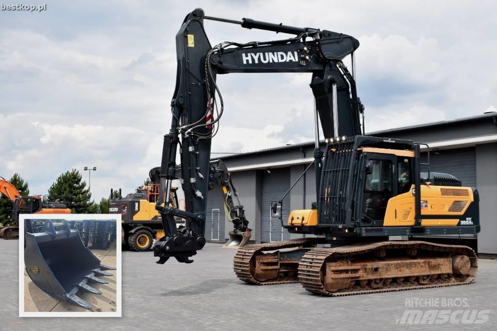 Hyundai HX 300 AL Pásová rýpadla