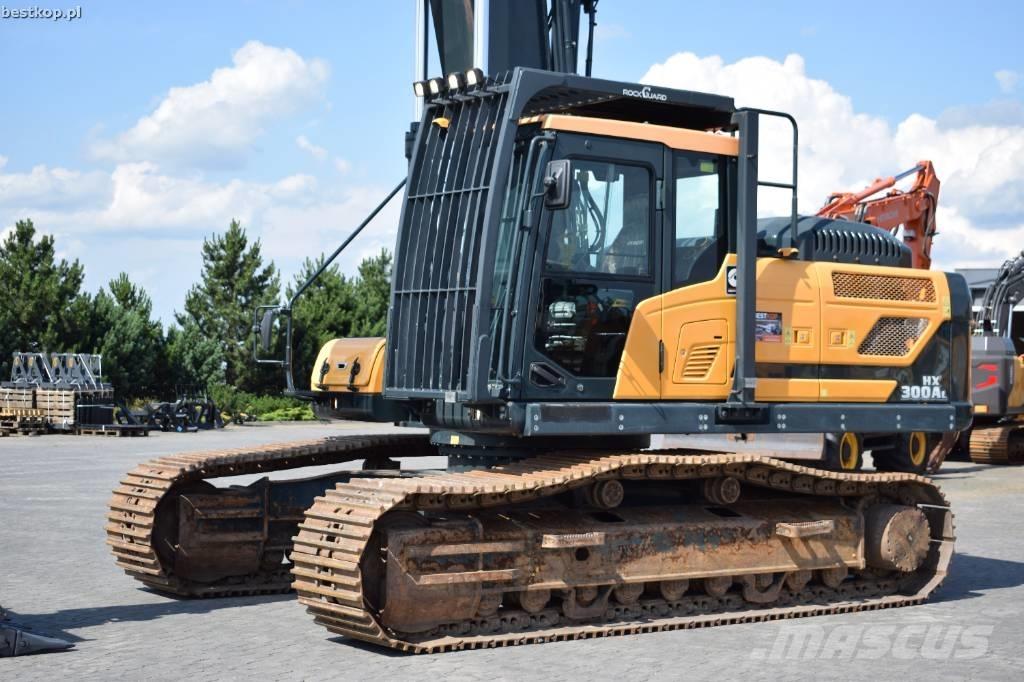 Hyundai HX 300 AL Pásová rýpadla