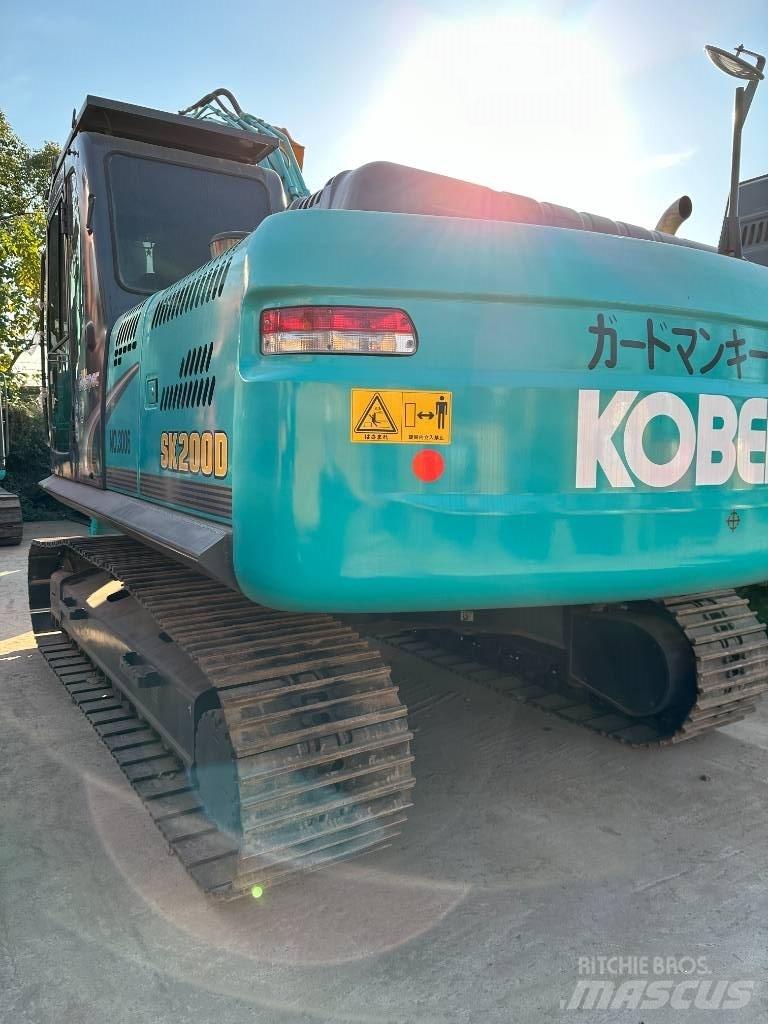 Kobelco SK 200-8 Pásová rýpadla