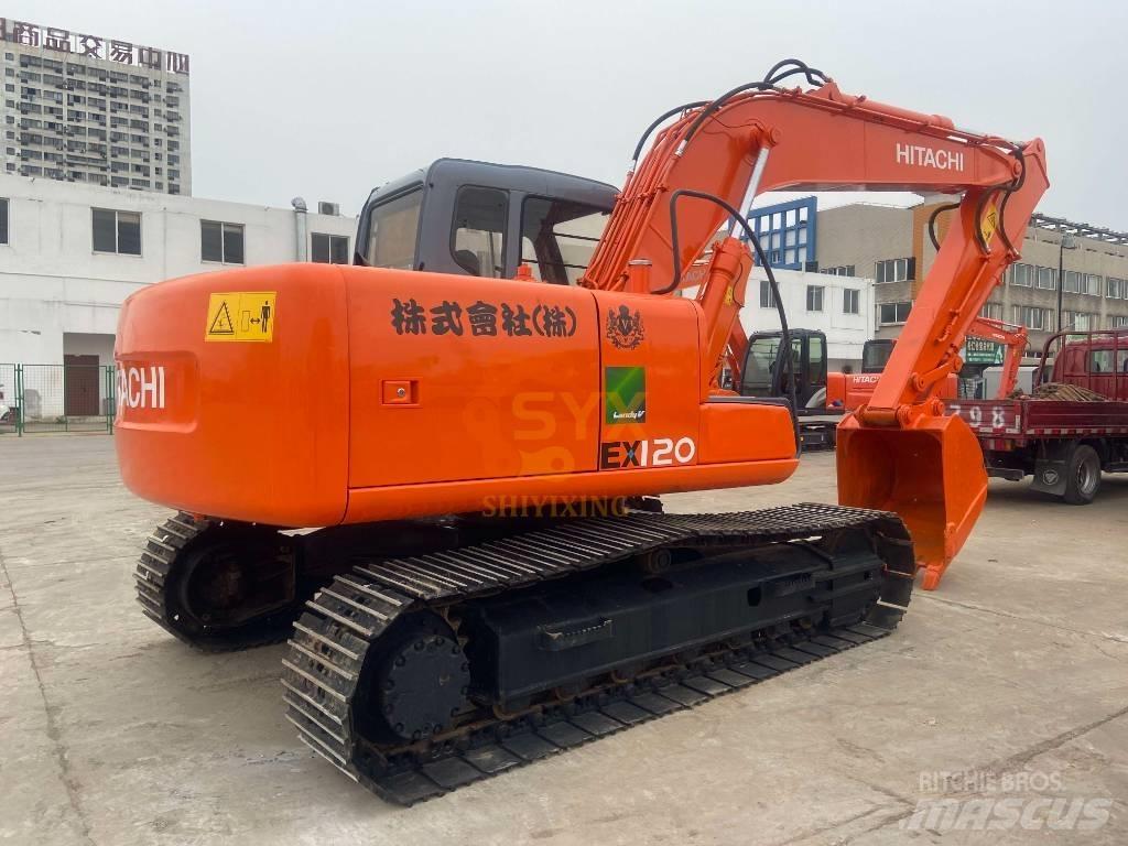 Hitachi EX 120 Pásová rýpadla