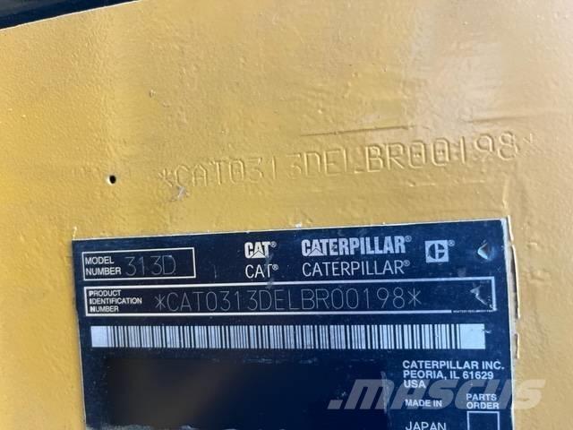 CAT 313 D Pásová rýpadla