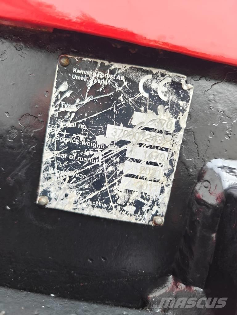 Komatsu 370.2 Těžební hlavy