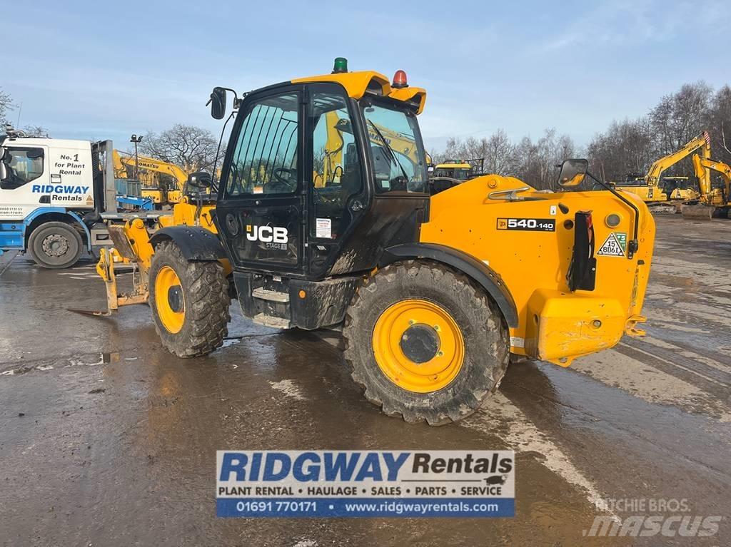 JCB 540-140 Teleskopické manipulátory