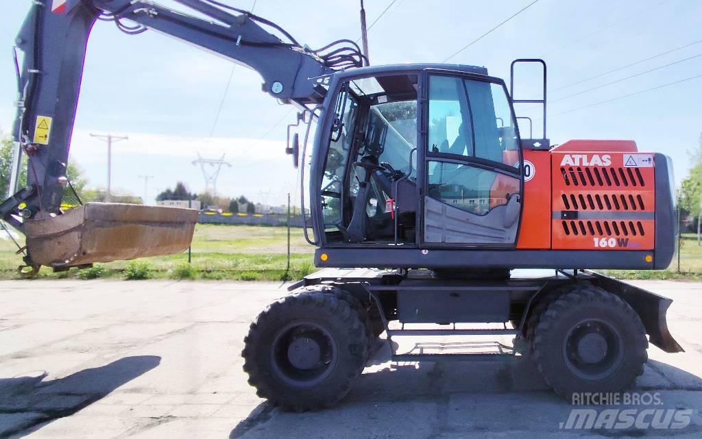 Atlas 160 W Kolová rýpadla