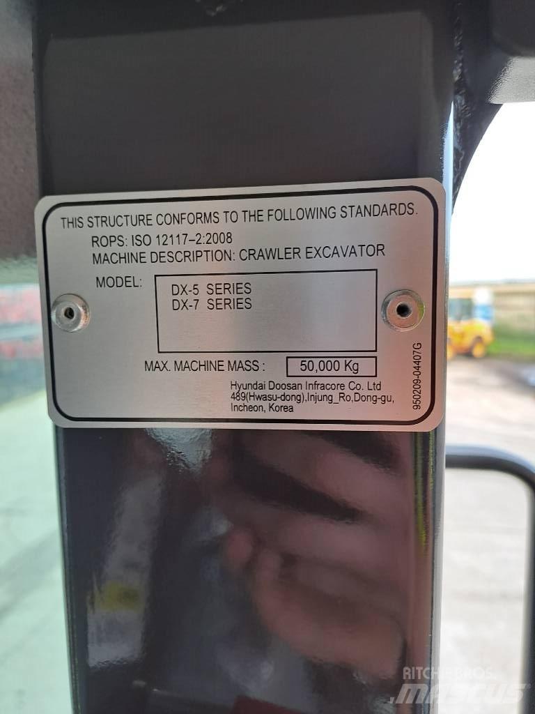 Develon DX360LC-7M Pásová rýpadla