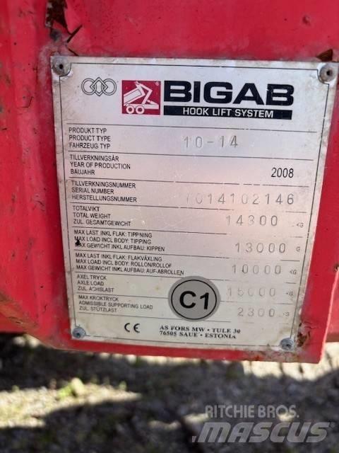 Bigab 10-14 Snímatelné nástavby