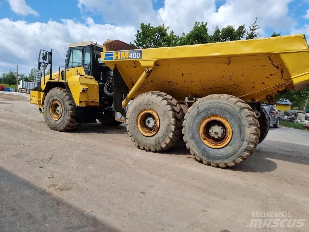 Komatsu HM 400 6x6 Kloubové dempry