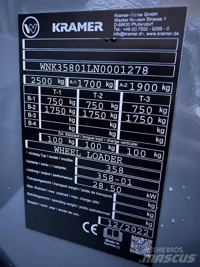 Kramer 5040 Kolové nakladače