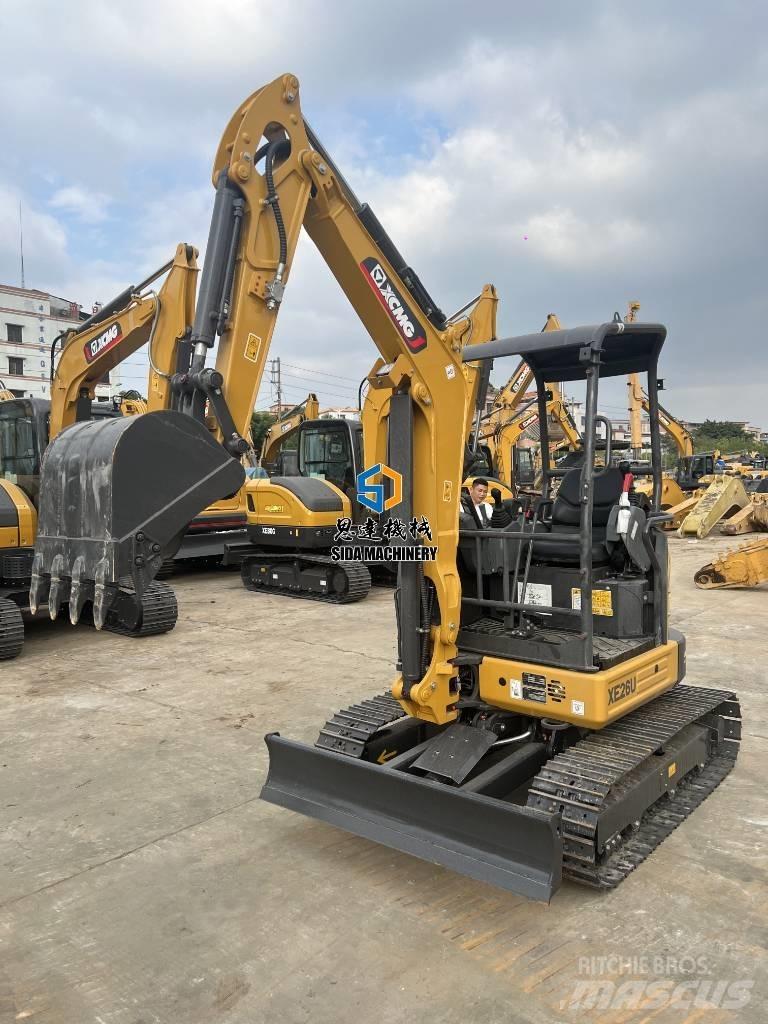 XCMG XE 26 U Mini rýpadla < 7t