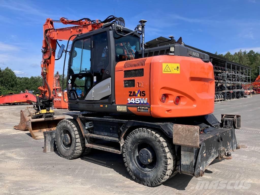 Hitachi ZX145WT-6 Kolová rýpadla