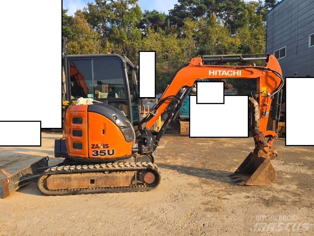HITCHI ZX35U Mini rýpadla < 7t