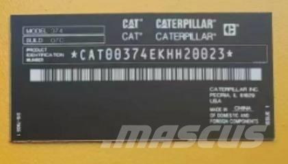CAT 374 Pásová rýpadla