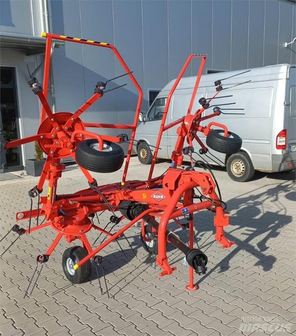 Kuhn GF 422 Obraceče a shrabovače sena