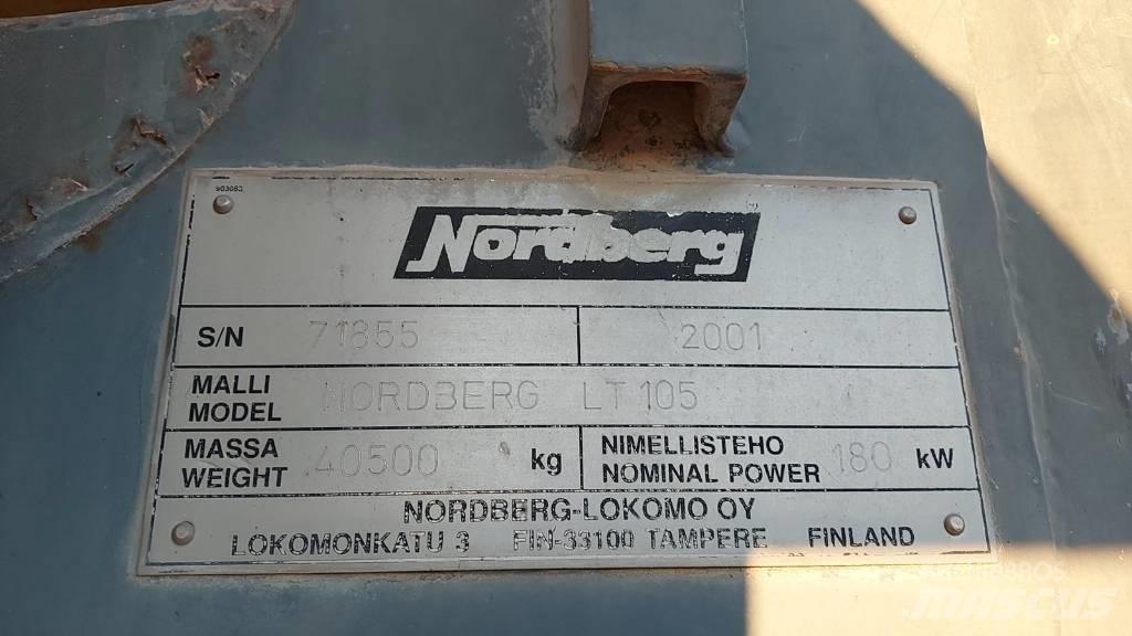 Metso Nordberg LT105 Mobilní drtiče