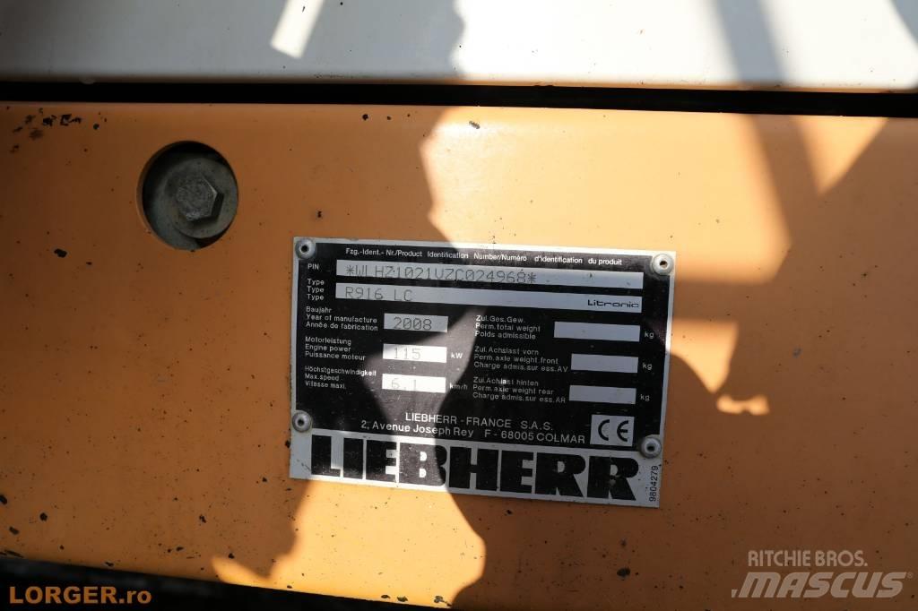 Liebherr R 916 LC Pásová rýpadla