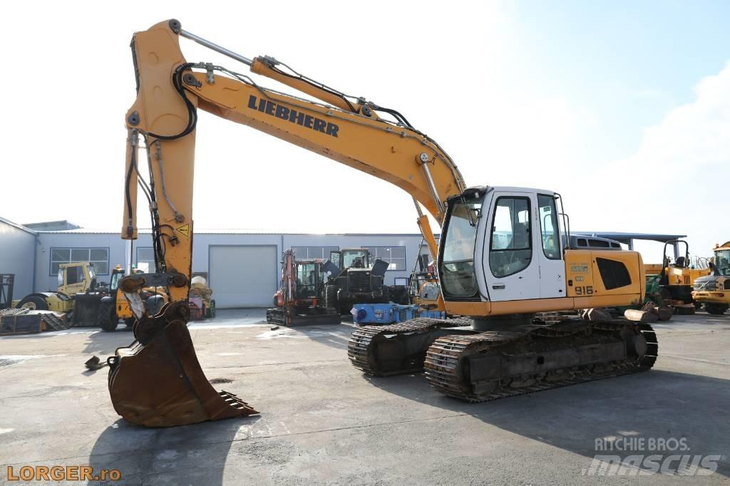Liebherr R 916 LC Pásová rýpadla