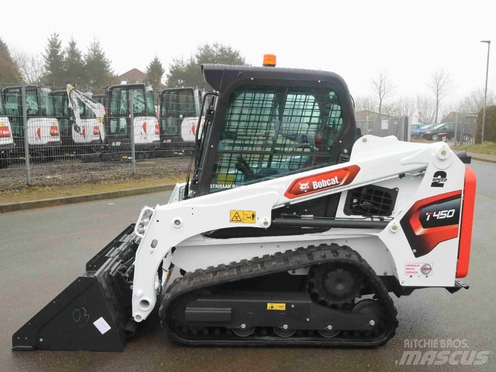 Bobcat T 450 Smykem řízené nakladače