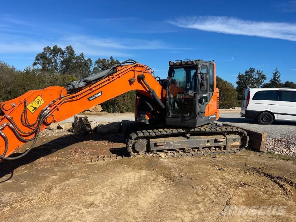 Doosan DX 140 LCR-5 Pásová rýpadla