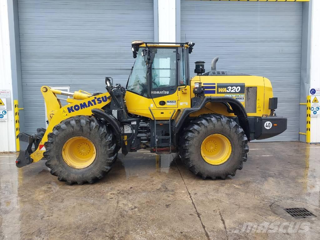 Komatsu WA320-8 Kolové nakladače
