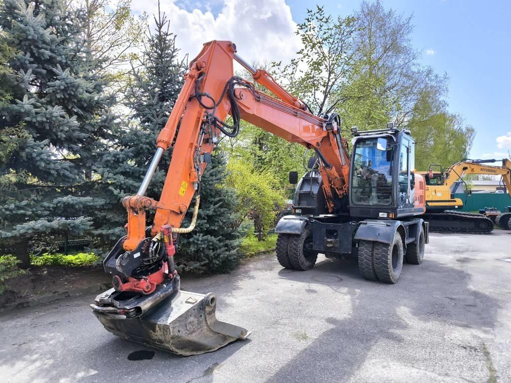 Hitachi ZX 140 W-3 Kolová rýpadla