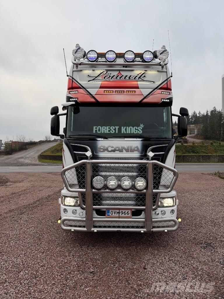 Scania R730LB8x4HNB Vozy na přepravu kmenů