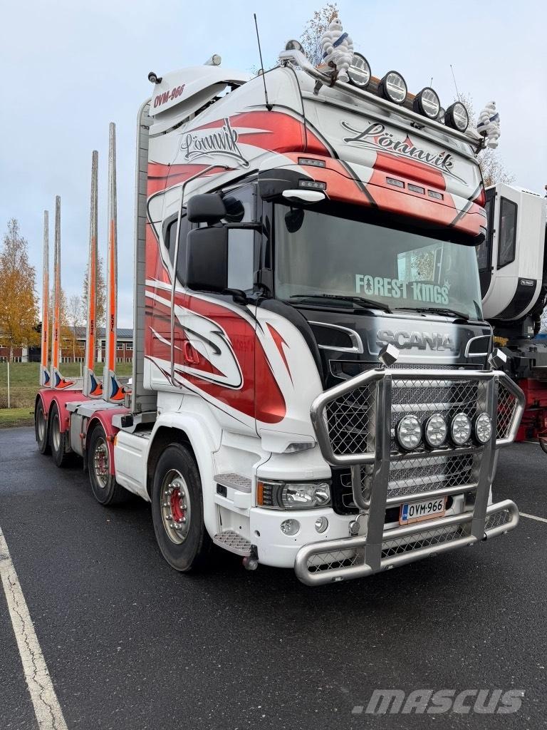 Scania R730LB8x4HNB Vozy na přepravu kmenů