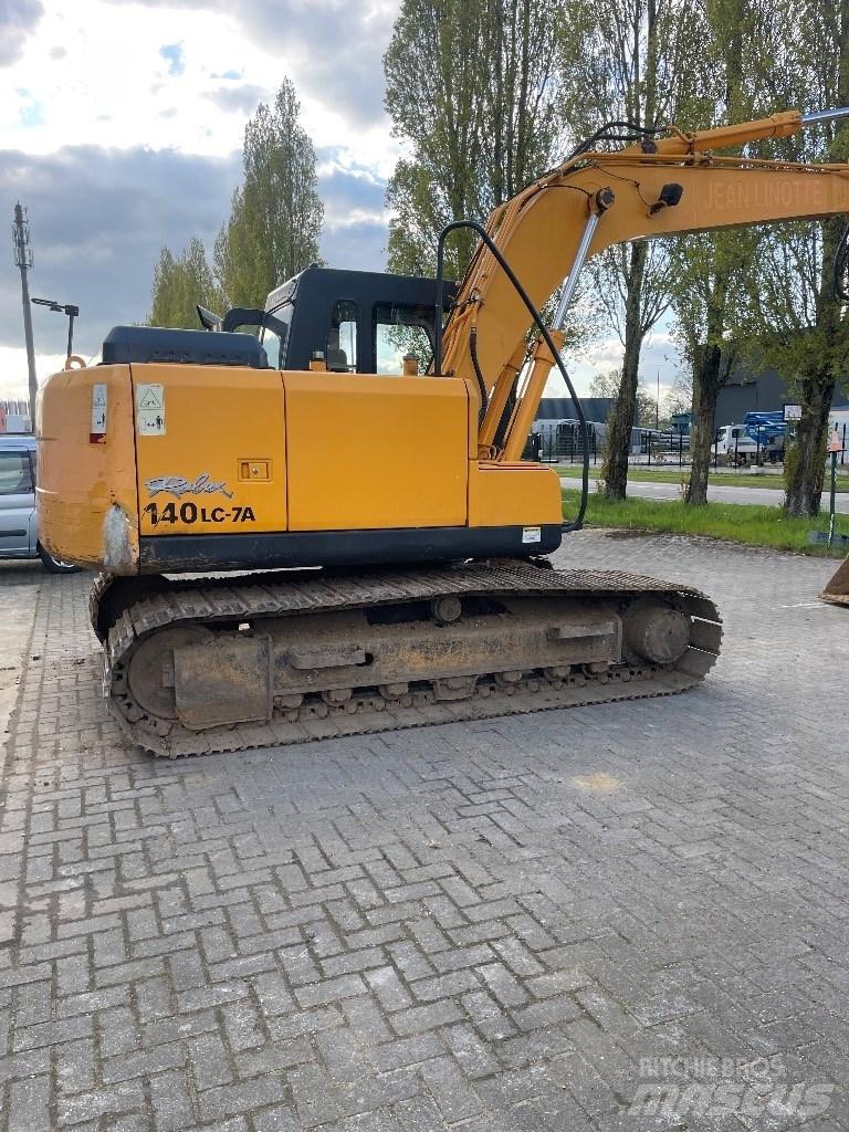 Hyundai 140lc-7a Pásová rýpadla