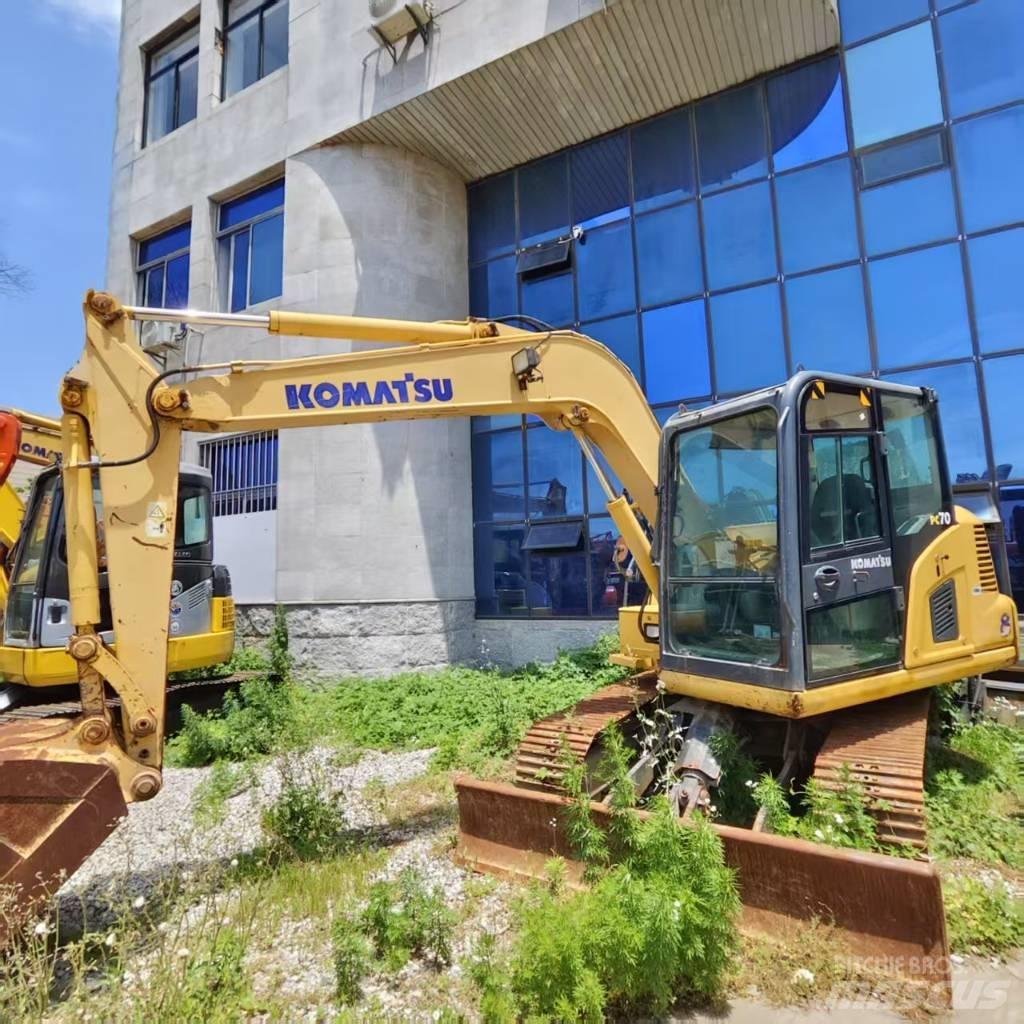 Komatsu PC 70-8 Pásová rýpadla