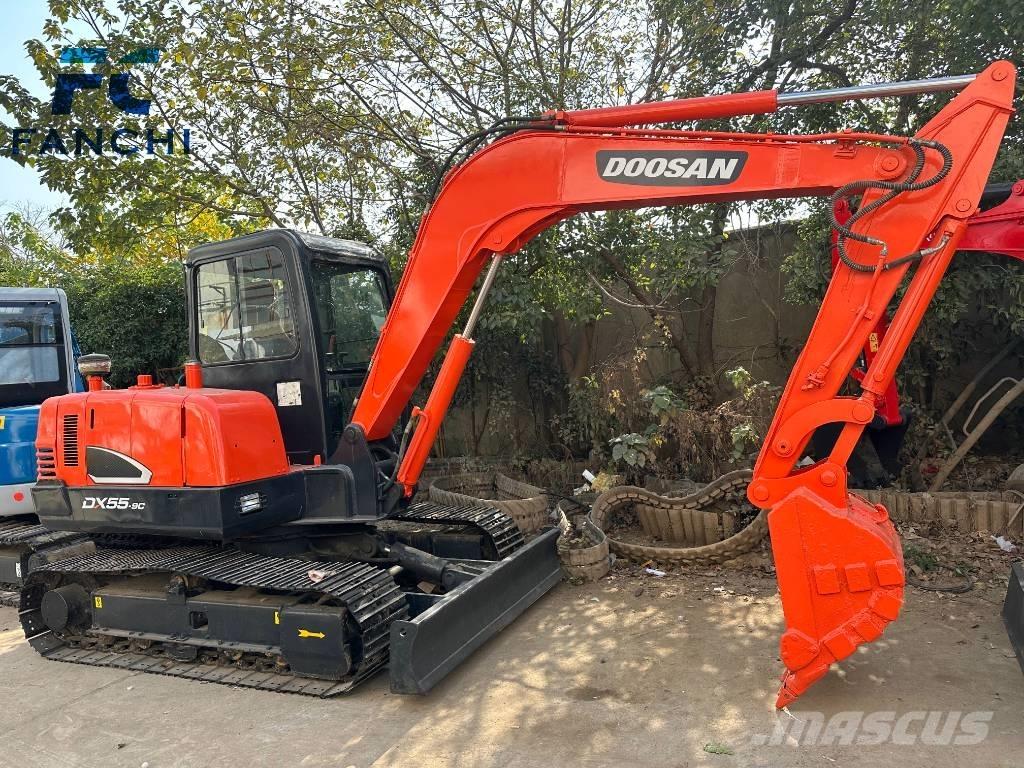 Doosan DX 55-9 C Mini rýpadla < 7t