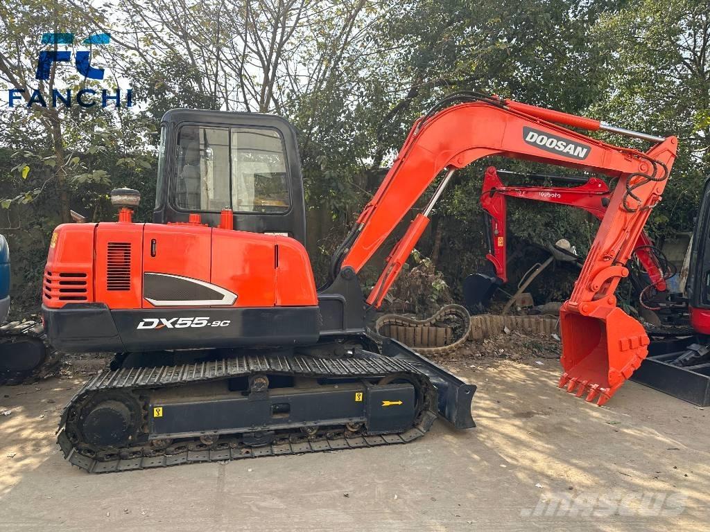 Doosan DX 55-9 C Mini rýpadla < 7t