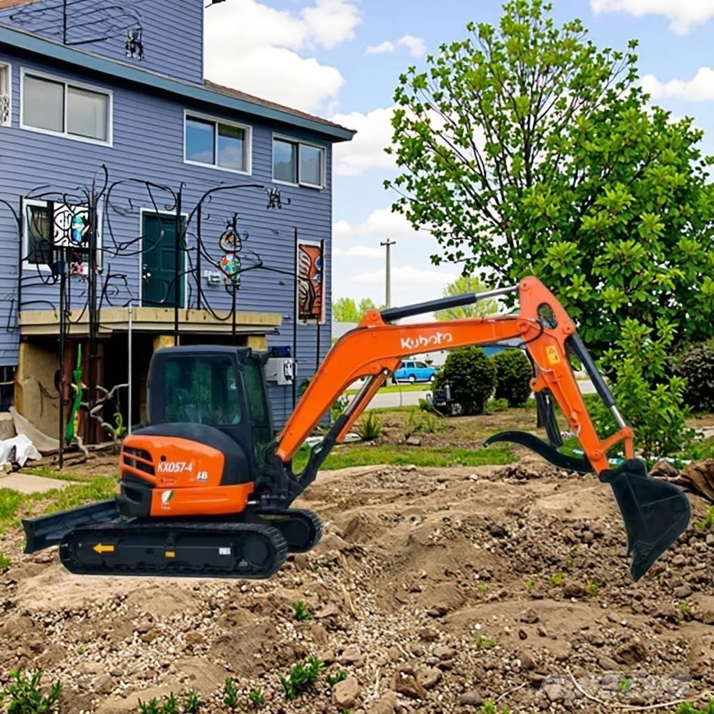 Kubota KX057-4 Mini rýpadla < 7t