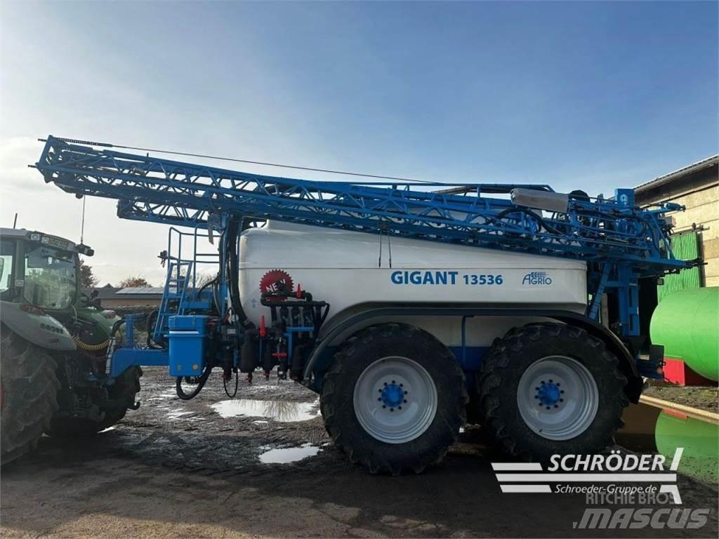 Agrio GIGANT 13500 Tažené postřikovače