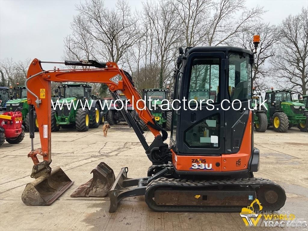Hitachi ZX 33 U Mini rýpadla < 7t