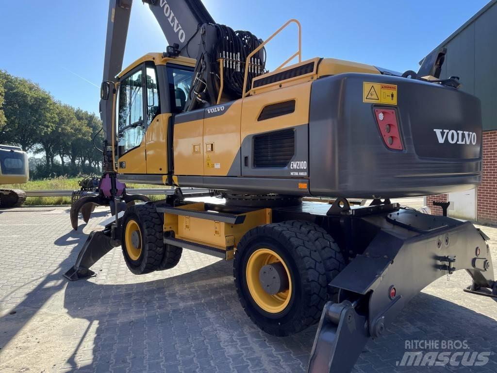 Volvo EW 210 MH Stroje pro manipulaci s odpadem