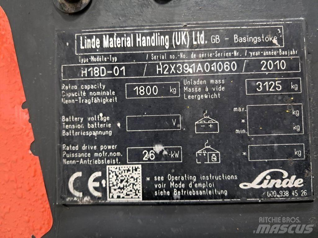 Linde H18D-01 Dieselové vozíky
