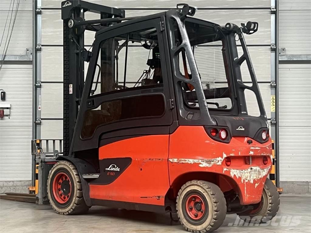 Linde E50HL-01 / 600 Akumulátorové vozíky