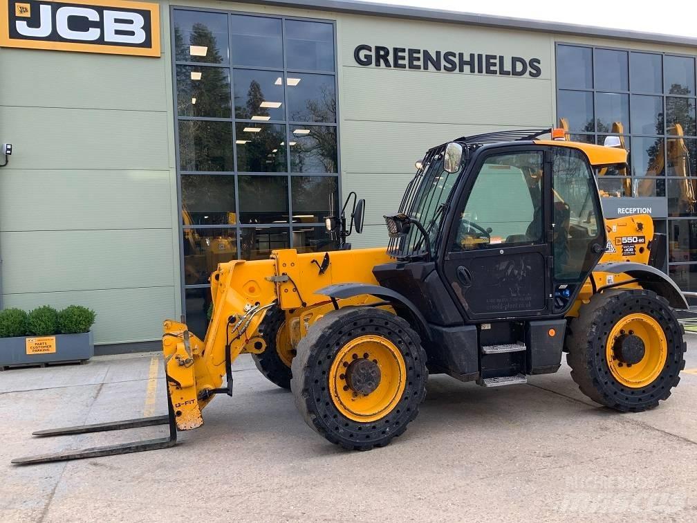 JCB 550-80 Teleskopické manipulátory