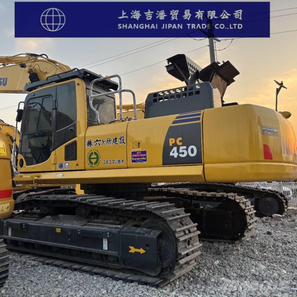 Komatsu PC 450 Pásová rýpadla